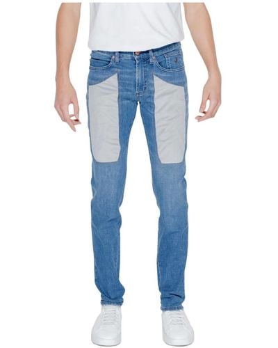 Jeckerson Jeans blu con tasche