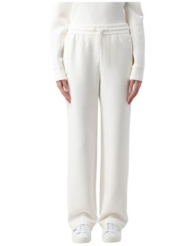 Giorgio Armani Straight Trousers - White