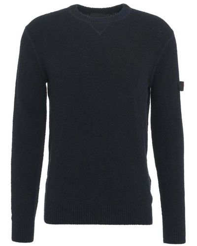 Peuterey Round-Neck Knitwear - Blue