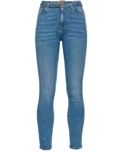 Pinko Cropped jeans - Azul