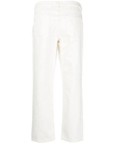 Ba&sh Straight Jeans - White
