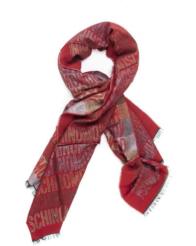 Moschino Scarves - Red