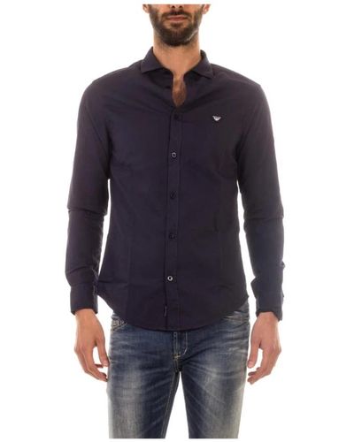 Armani Jeans 6x6c746n07z-Shirt. - Blau