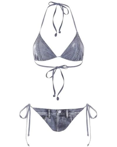 Acne Studios Swimwear > bikinis - Blanc