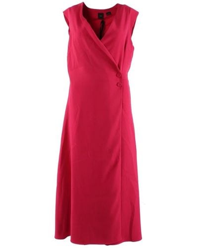 Pinko Midi Dresses - Red