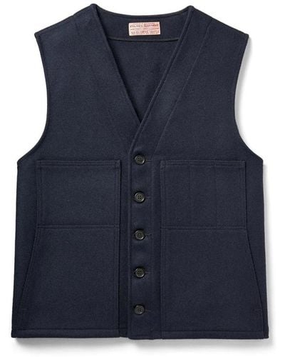 Filson Suit Vests - Blue