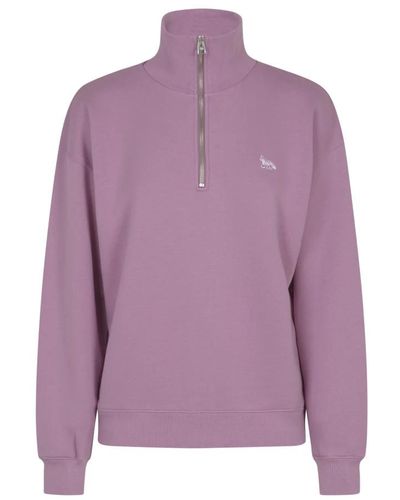 Maison Kitsuné Sweatshirts - Purple