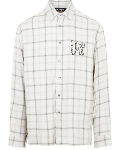 Palm Angels Casual Shirts - White