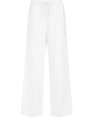 Totême Wide trousers - Weiß