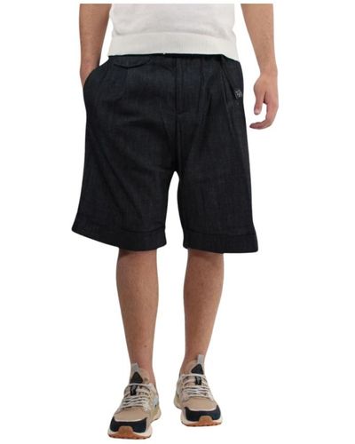 White Sand Blaue bermuda-shorts - Schwarz