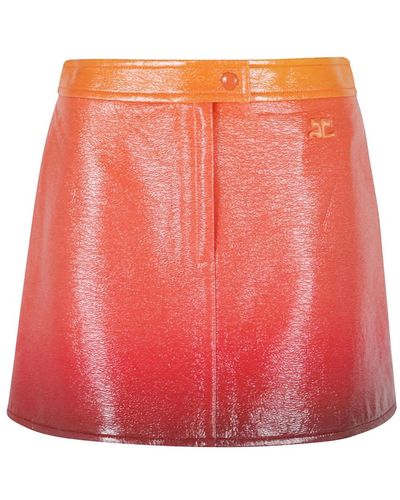 Courreges Short skirts - Rosso
