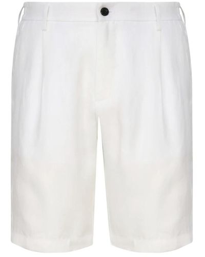 Eleventy Shorts > casual shorts - Blanc