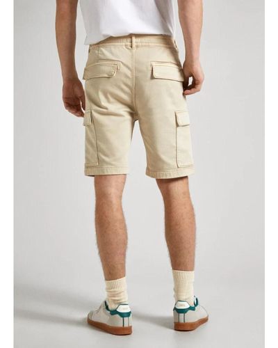 Pepe Jeans Cargo gymdigo shorts - Natur