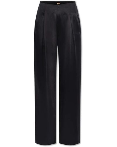 Cult Gaia Trousers > wide trousers - Noir