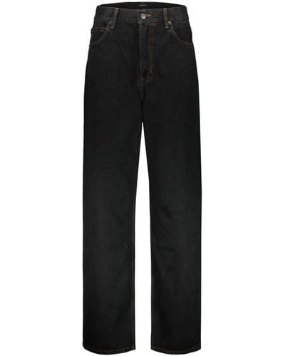 Wardrobe NYC Straight Jeans - Black