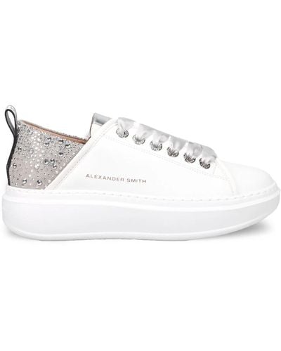 Alexander Smith Wembley sneakers sportive bianche - Bianco