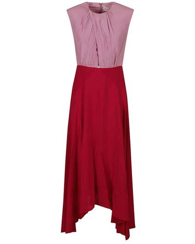 Saloni Dresses > day dresses > maxi dresses - Rouge