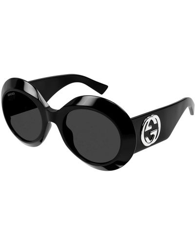 Gucci Schwarze sonnenbrille für frauen