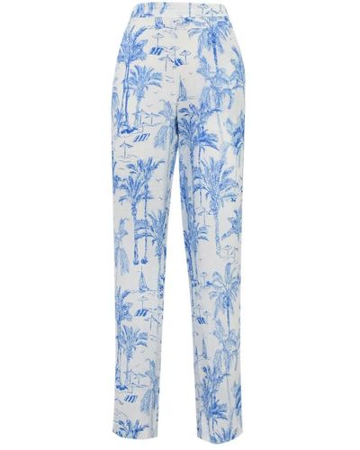 Mc2 Saint Barth Trousers > wide trousers - Bleu