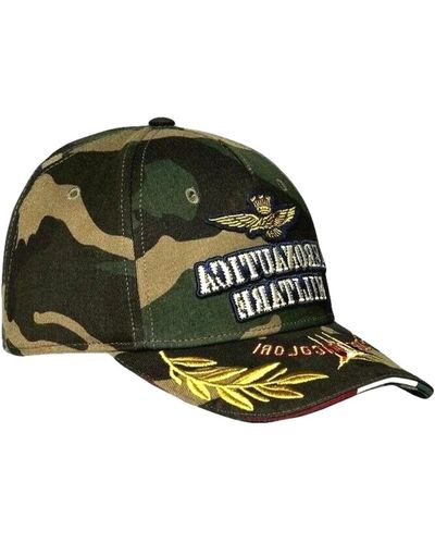 Aeronautica Militare Camouflage baseball cap - Grün