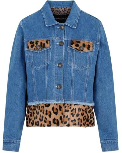 Simonetta Ravizza Jackets > denim jackets - Bleu