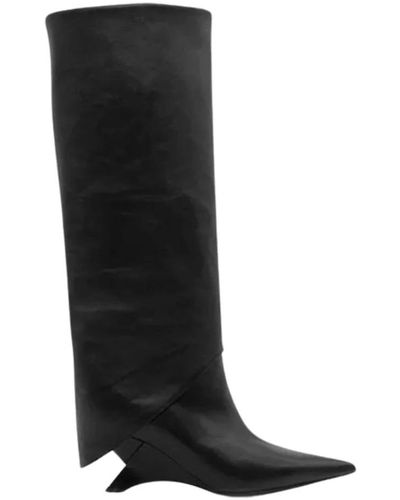 Vic Matié High Boots - Black