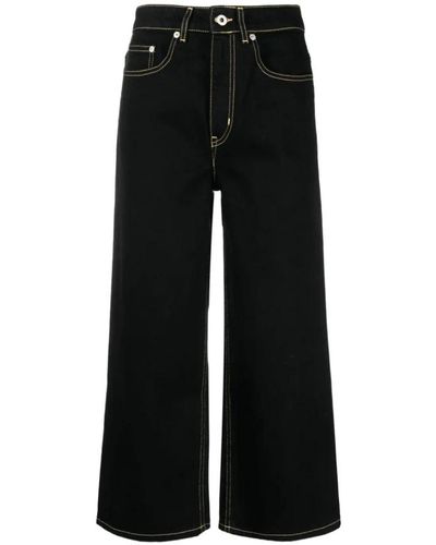 KENZO Jeans > cropped jeans - Noir