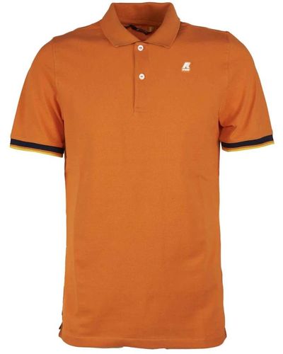 K-Way Polo Shirts - Orange