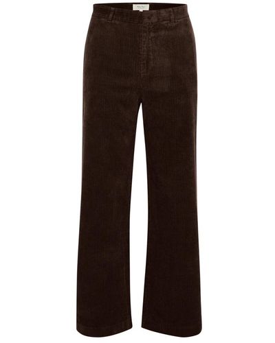 Part Two Wide Trousers - Braun