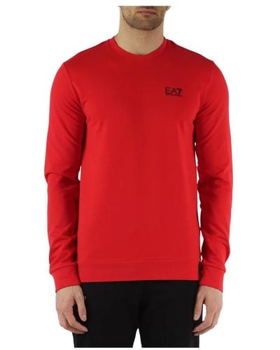 EA7 Sweatshirts - Red