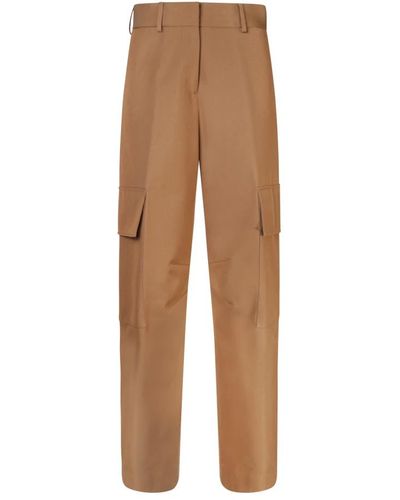 Palm Angels Tapered Trousers - Brown