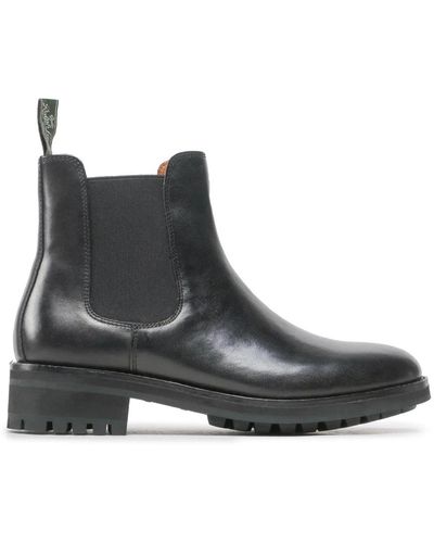 Ralph Lauren Schwarze stiefel von lauren