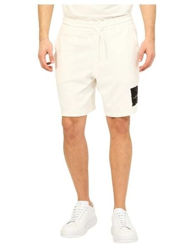 Armani Exchange Casual Shorts - Natural
