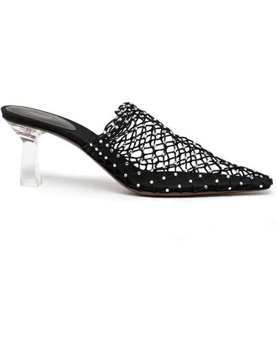 Neous Shoes > heels > heeled mules - Noir