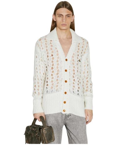 Vivienne Westwood Knitwear > cardigans - Blanc