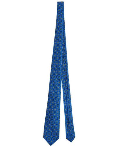 Kiton Cravates - Bleu