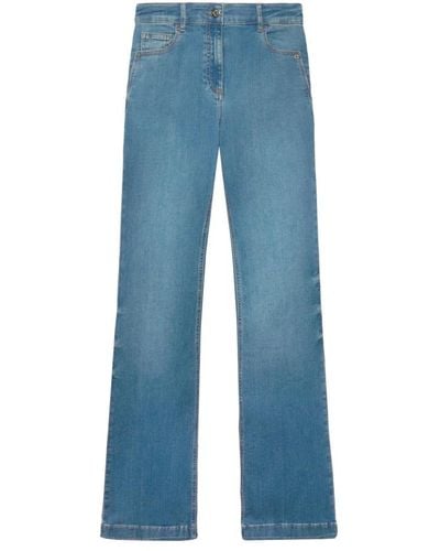 Elena Miro Jeans > boot-cut jeans - Bleu