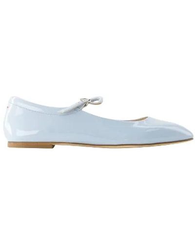 Aeyde Shoes > flats > ballerinas - Bleu