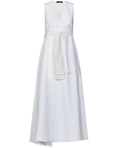 Herno Maxi dresses - Blanco