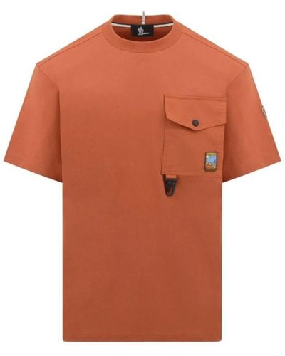 Moncler T-Shirts - Orange