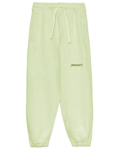 hinnominate Pastellgrüne sweatpants comfort fit
