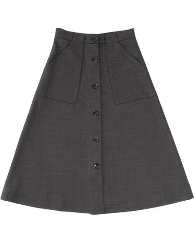 Nine:inthe:morning Short Skirts - Grey