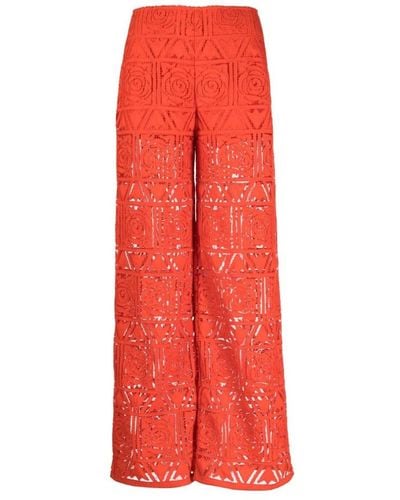 Cult Gaia Wide Pants - Red