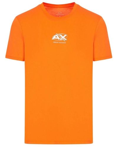 Armani Exchange T-shirts - Orange