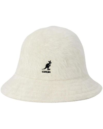 Kangol Cappello bianco in angora