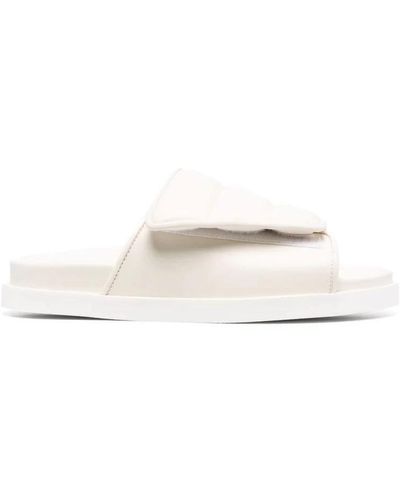 Gia Borghini Flip Flops - White