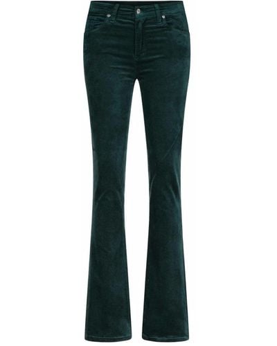7 For All Mankind Flared Jeans - Green