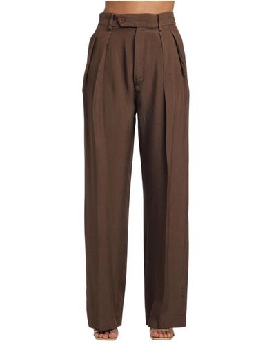 Barena Straight Trousers - Brown