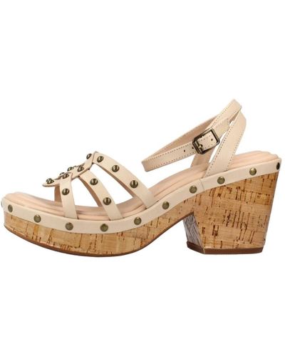 Clarks Shoes > sandals > high heel sandals - Neutre