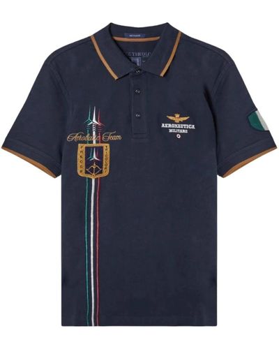 Aeronautica Militare Polo shirts - Blau